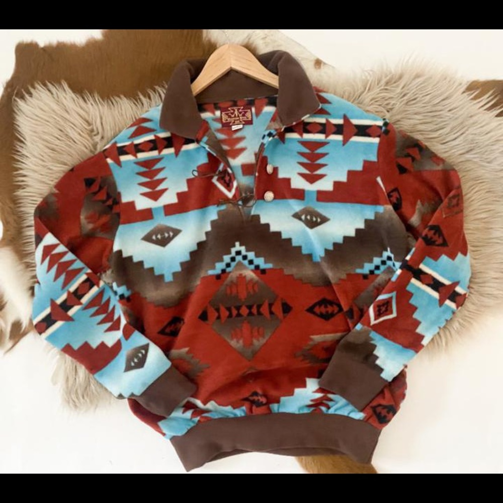 Desert Geometric Pullover